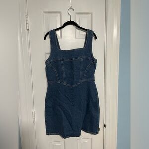 Like new denim Reformation dress